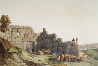 La Puerta de los Leones en Micenas